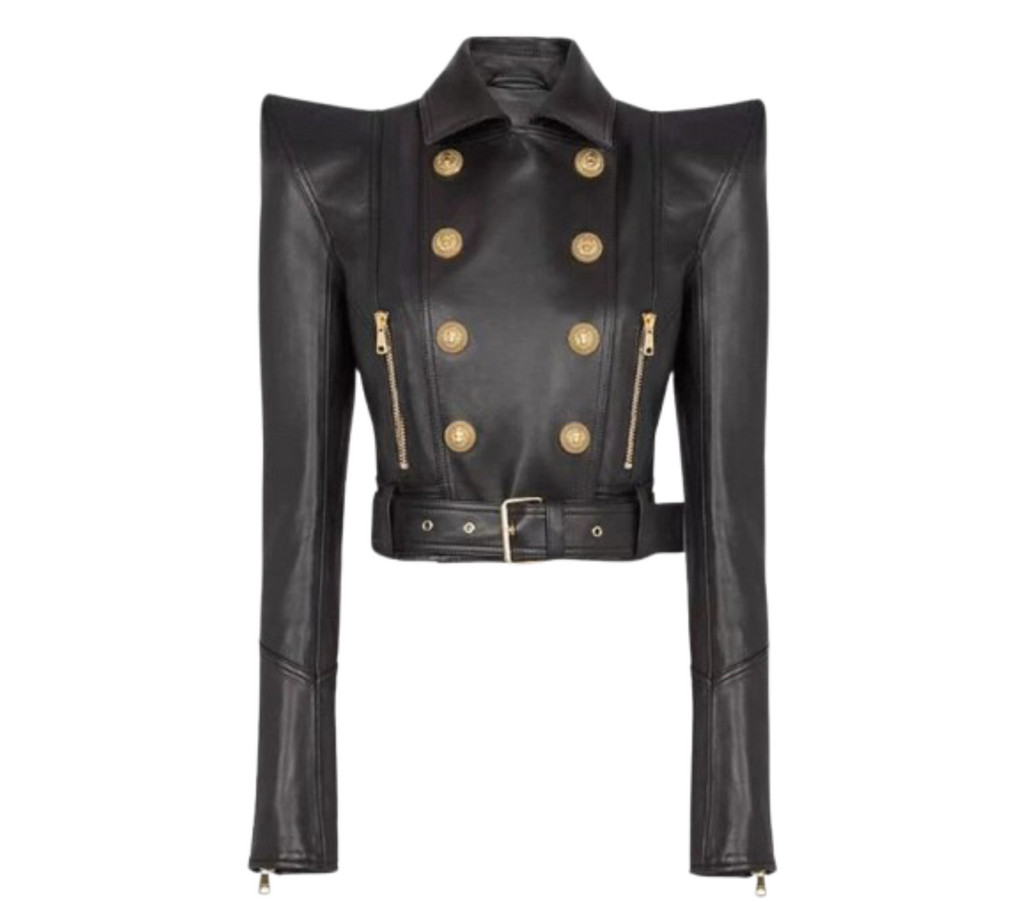 Sia Leather Motorcycle Jacket