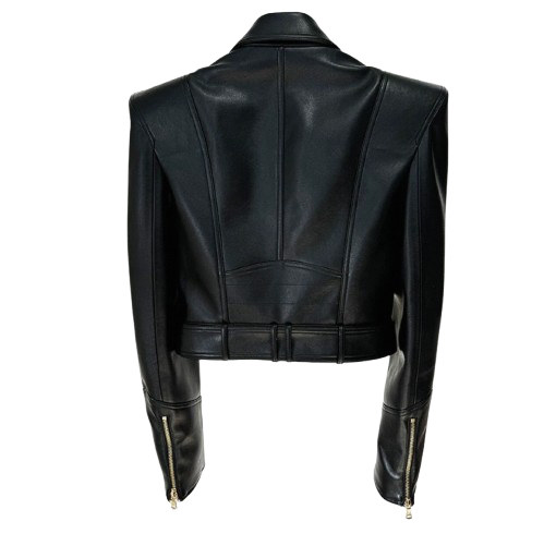 Sia Leather Motorcycle Jacket