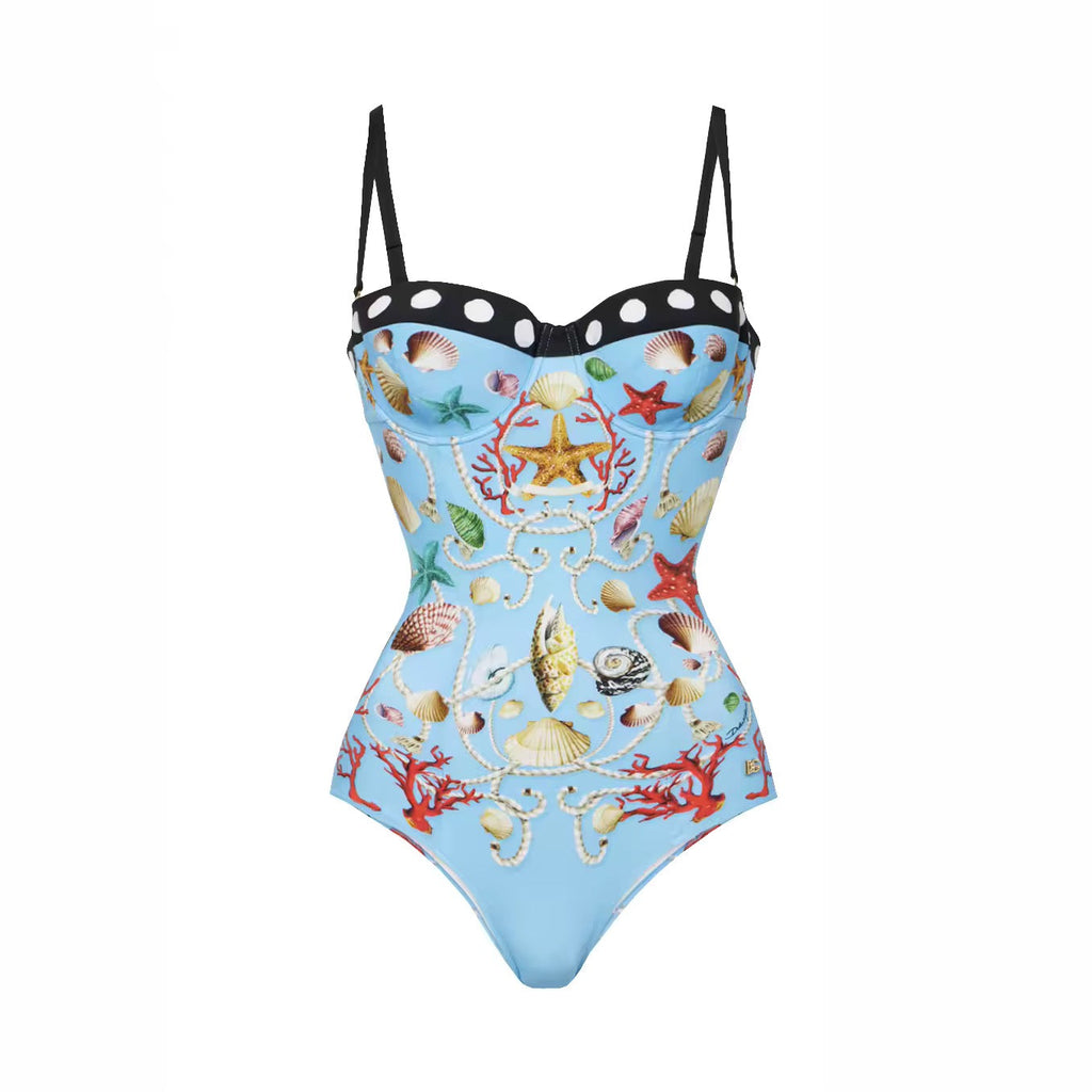 Donna One-Piece and Sarong Set