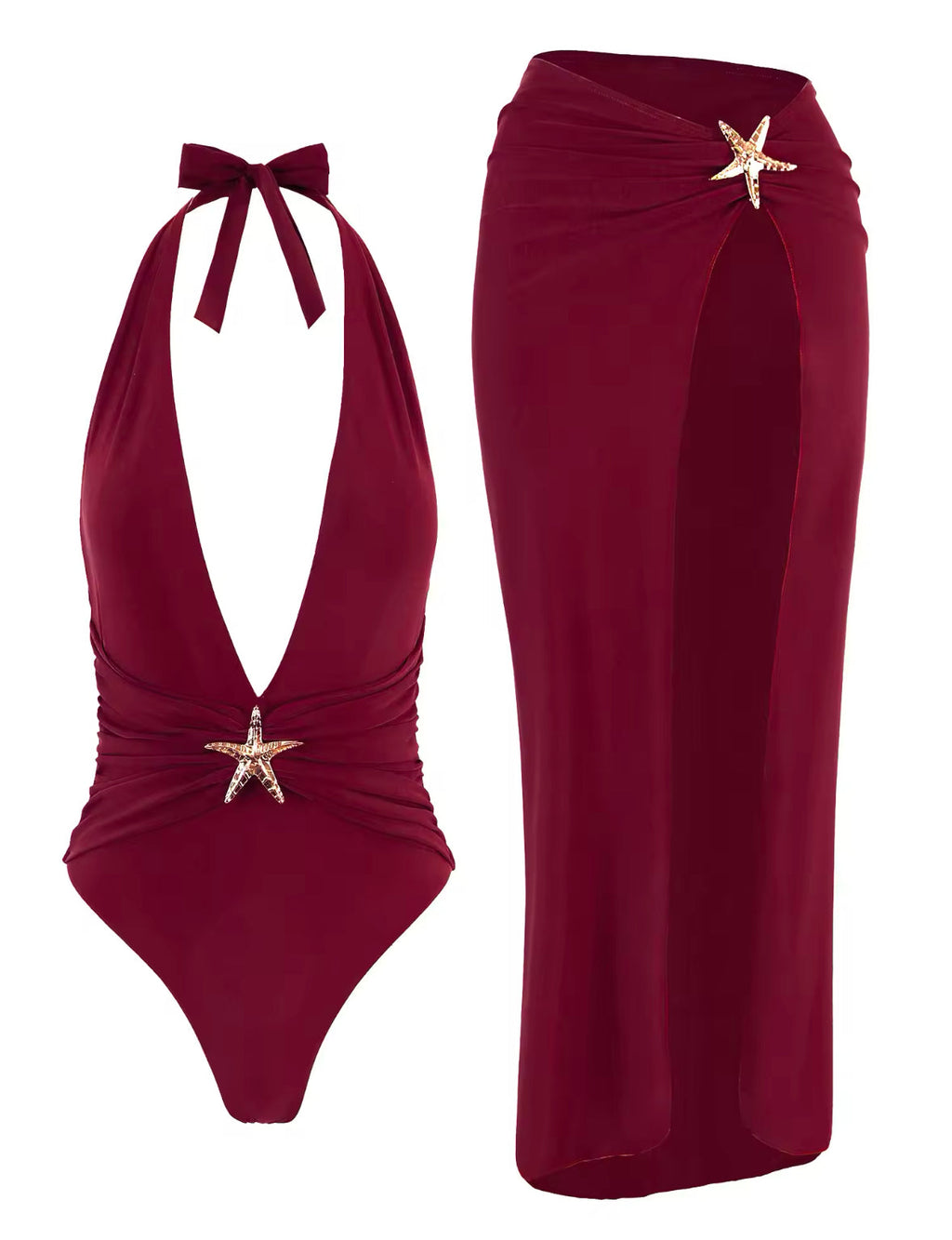 Georgie One-Piece and Skirt Set