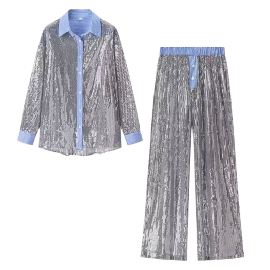 Simone Shirt and Pants Set