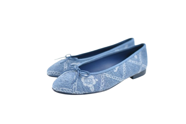 Denim Ballet Flats