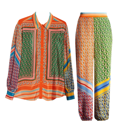 Magnolia Shirt and Pants Set