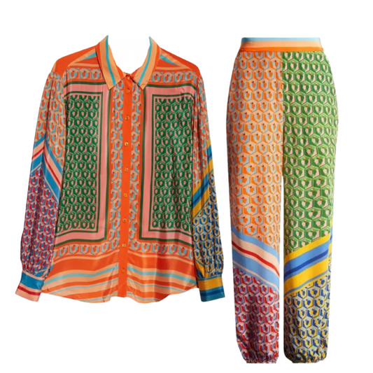 Magnolia Shirt and Pants Set