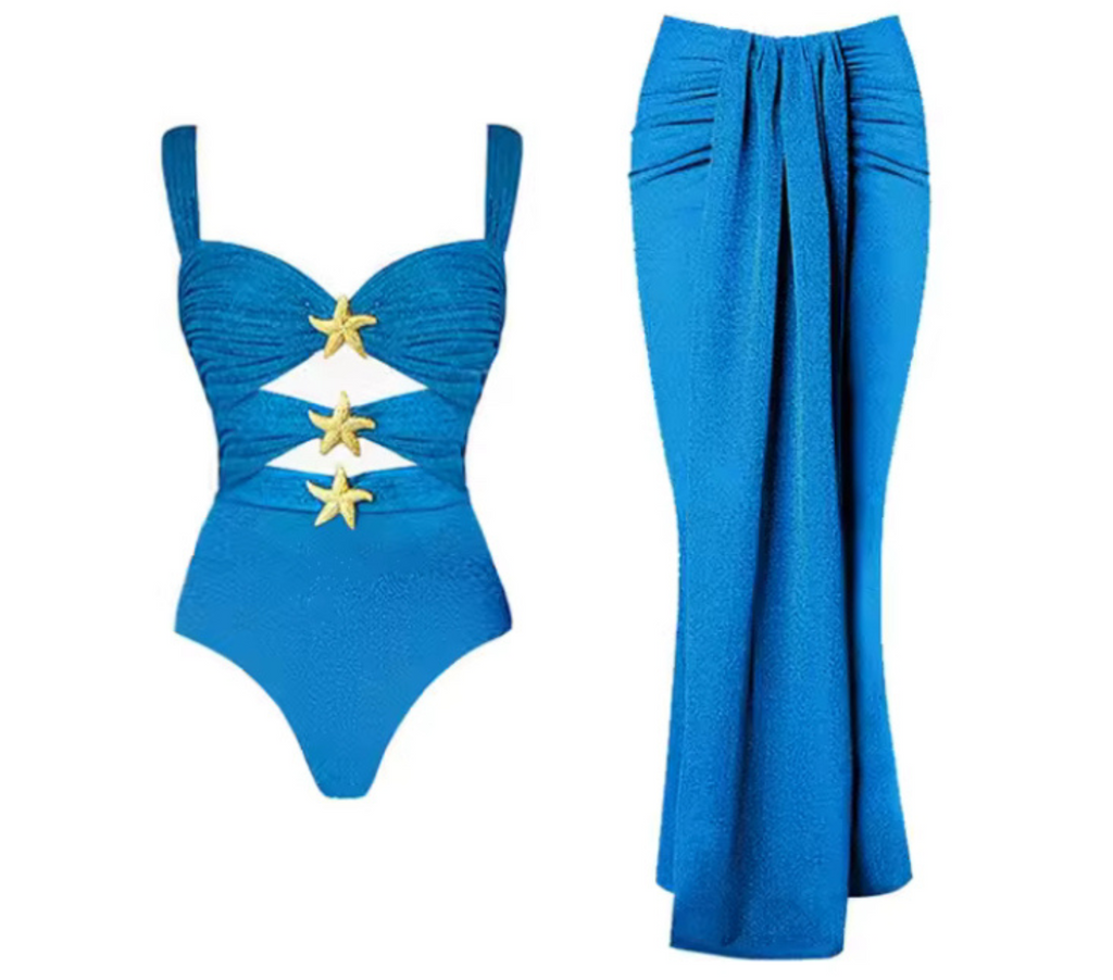 Lawerence One-piece and Skirt Set