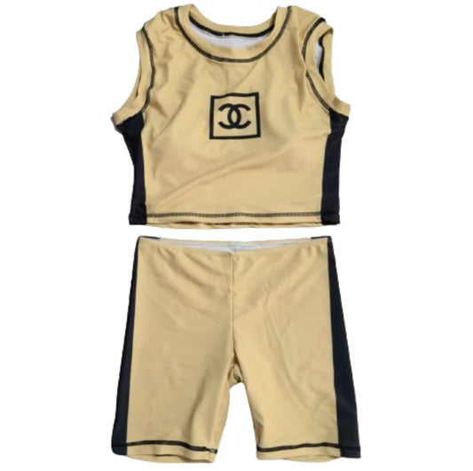 Gabby Set aus Tanktop und Shorts