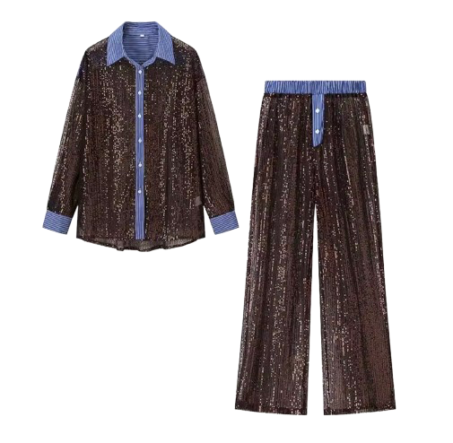 Simone Shirt and Pants Set