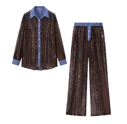 Simone Shirt and Pants Set