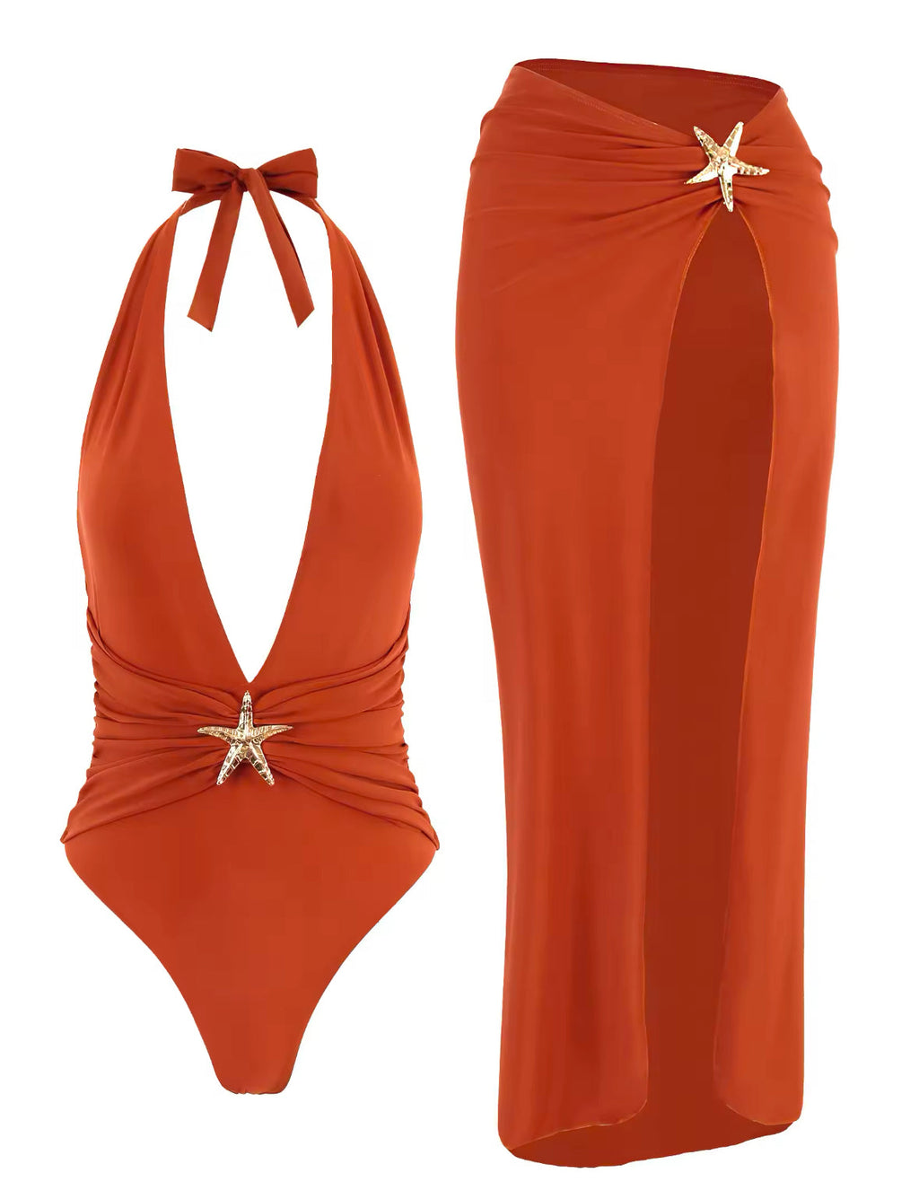 Georgie One-Piece and Skirt Set