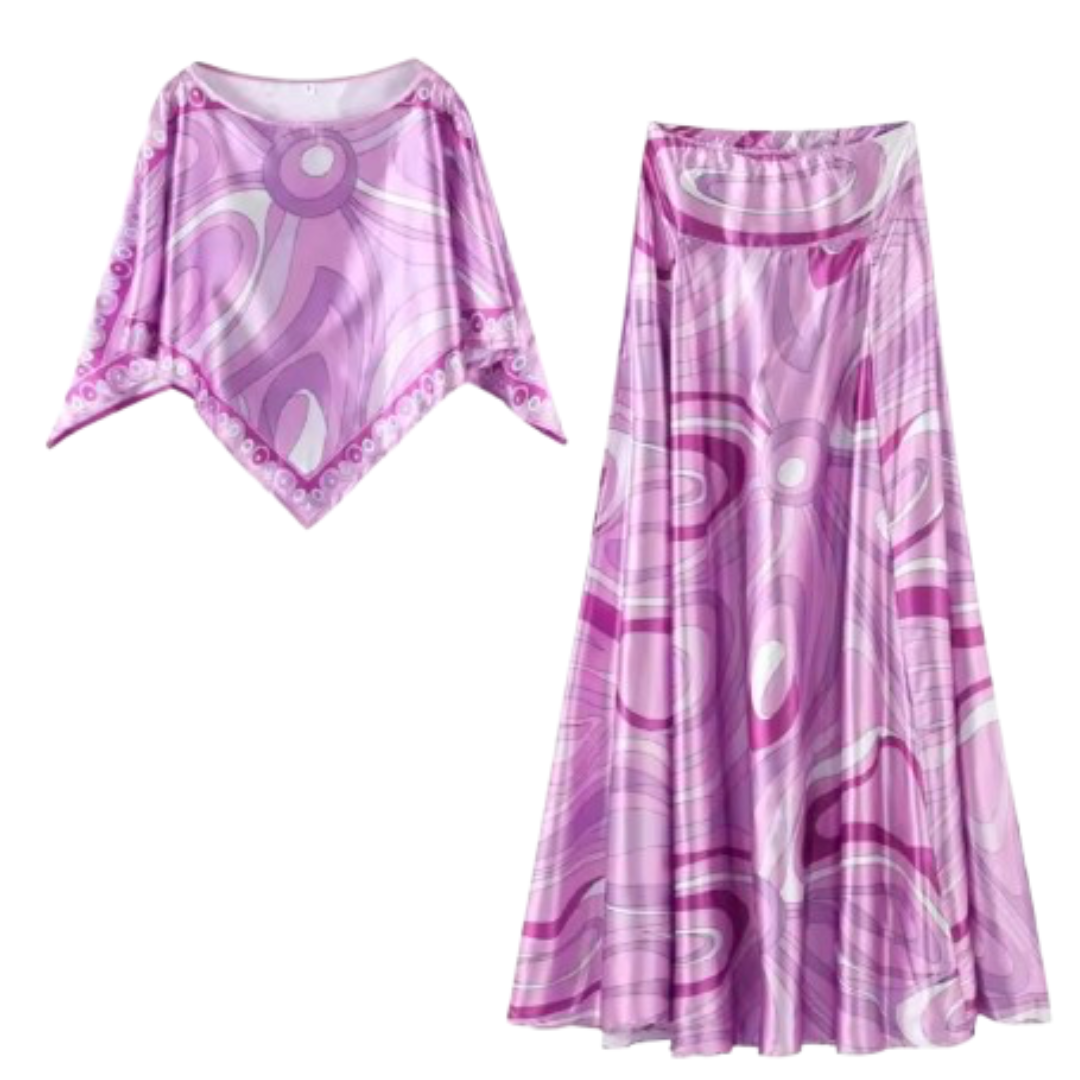 Marie Top and Skirt Set