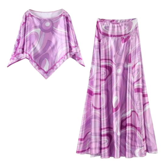 Marie Top and Skirt Set