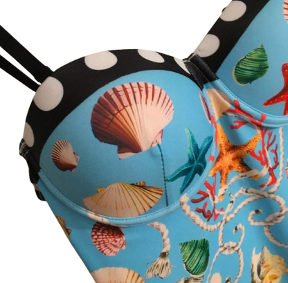 Donna One-Piece and Sarong Set