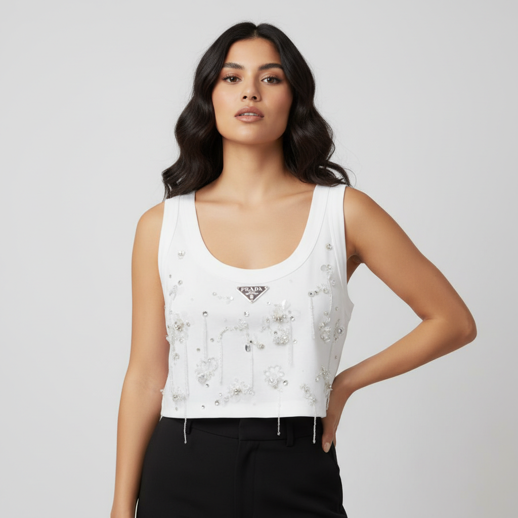 Carrie Cropped Tank