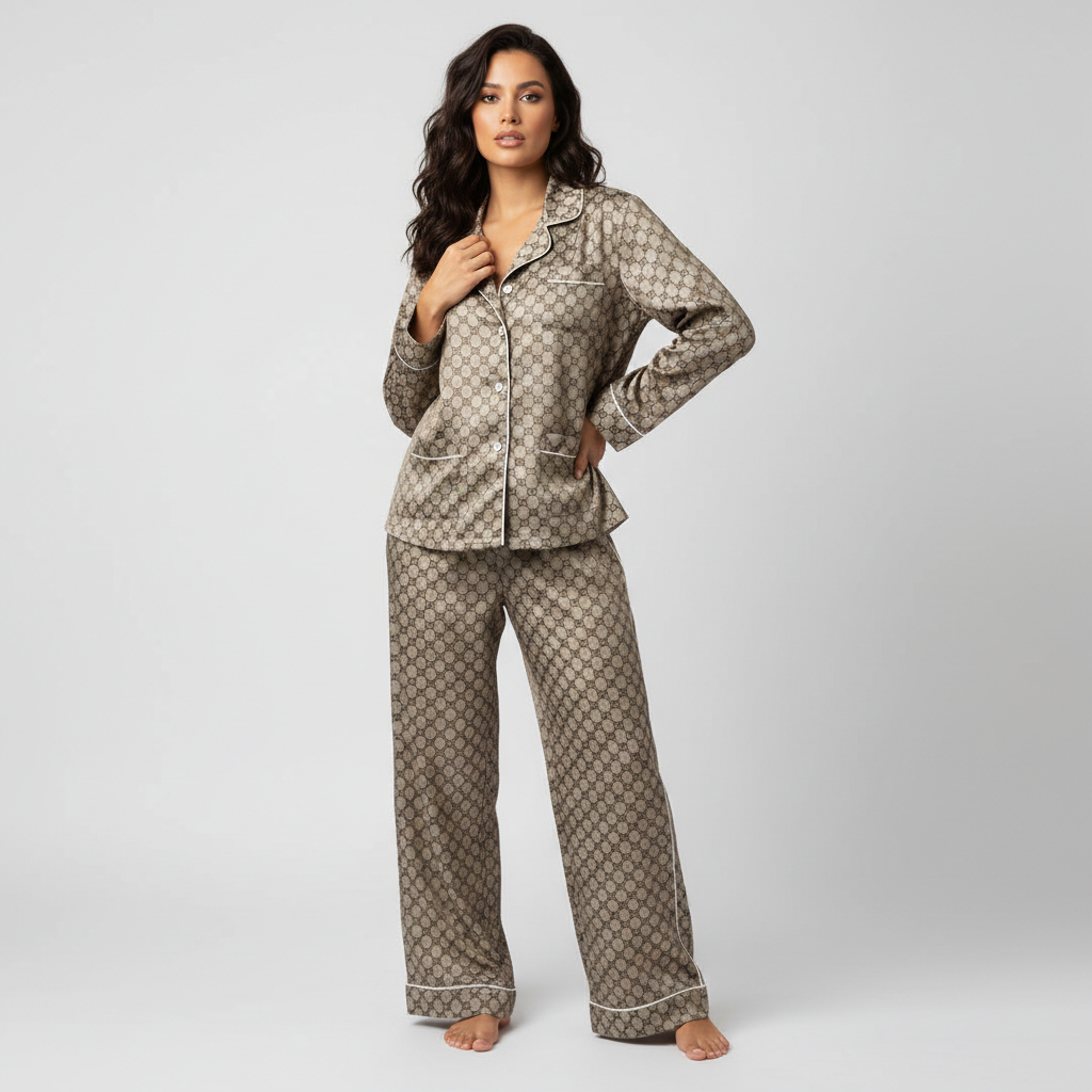 Priyanka-Set aus Hemd und Hose