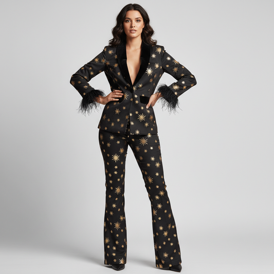 Cher Jacket and Pants Set