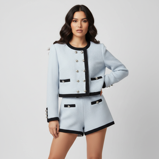 Kim Set aus Jacke und Shorts